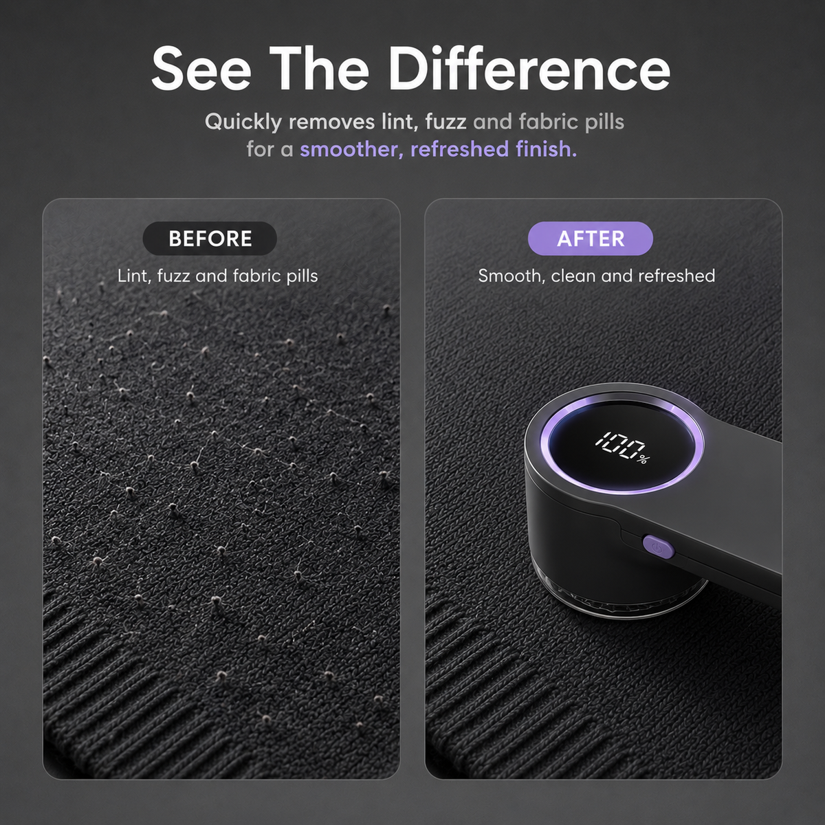 Nerava FabricCare™ | Electric Lint Remover
