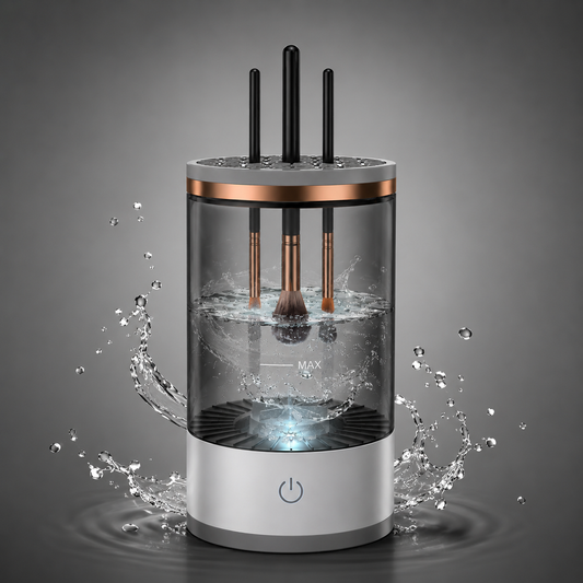 Nerava BrushFlow™ | Electric Makeup Brush Cleaner