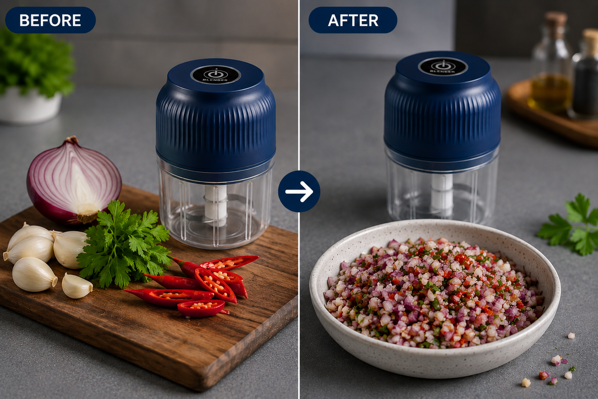 Nerava ChopMate™ | Electric Food Chopper