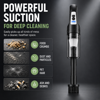 Nerava AirVac™ | Cordless Handheld Vacuum