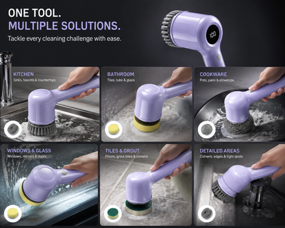 Nerava SpinPro™ | Electric Cleaning Scrubber