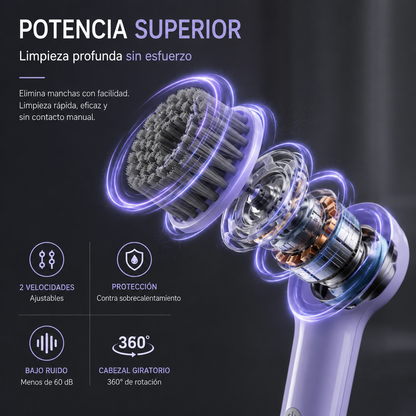 Nerava SpinPro™ | Electric Cleaning Scrubber