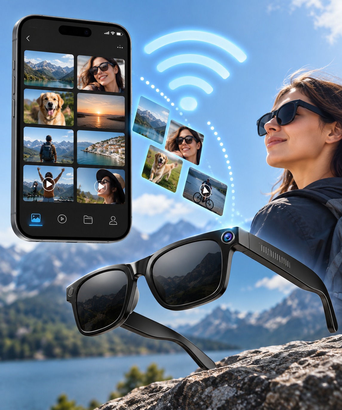 Nerava VisionX™ | AI Smart Glasses
