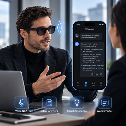 Nerava VisionX™ | AI Smart Glasses