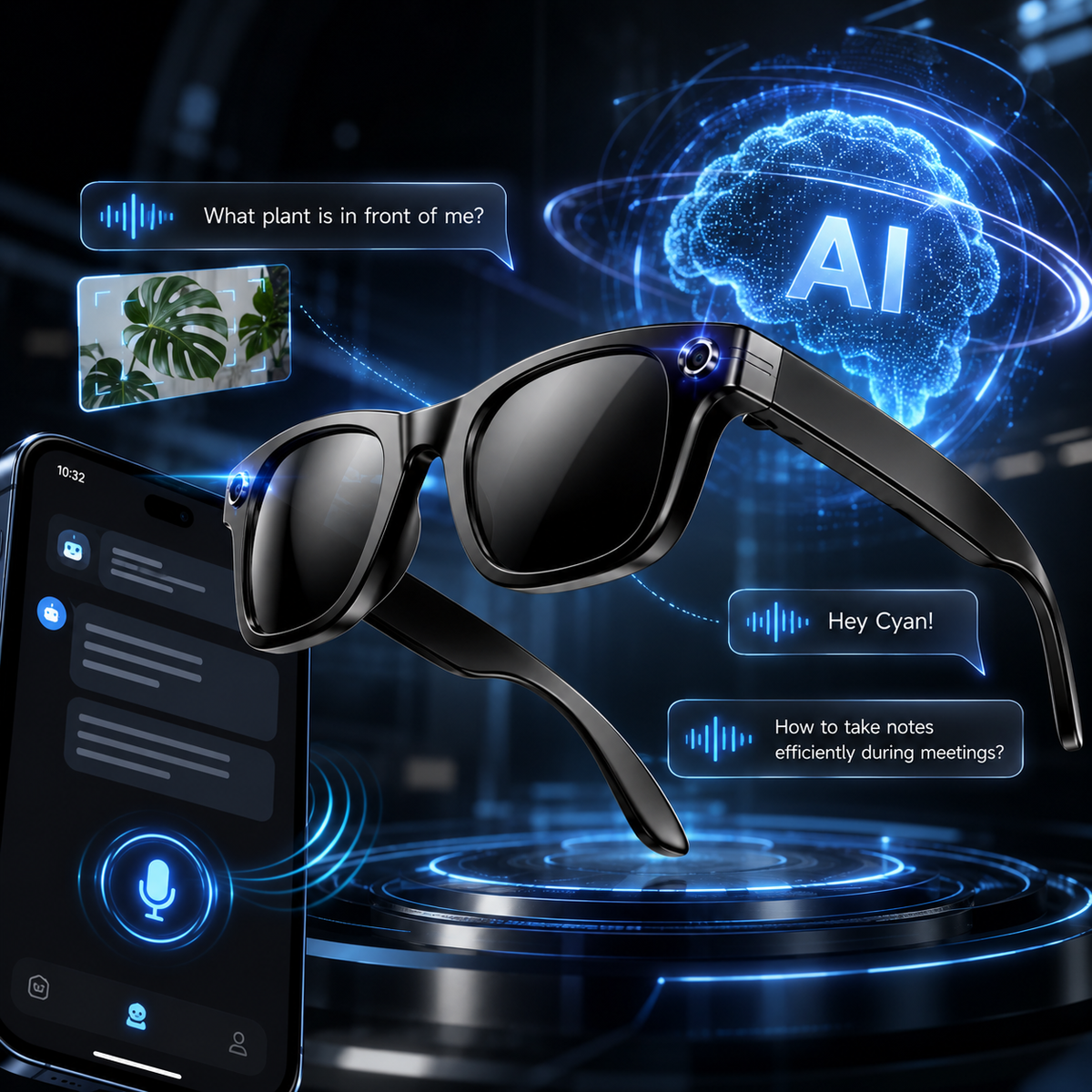 Nerava VisionX™ | AI Smart Glasses